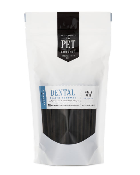 Large Dental Support Chew Sticks with Probiotics for Dogs – 16 oz