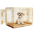 24-42" Copper Gold Wire Dog Crate GLD24/30/36/42