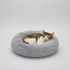 Plush Donut Comfort Pet Bed