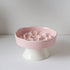 Ceramic Elevated Slow Feeder Bowl