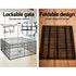 i.Pet 2X24" 8 Panel Pet Dog Playpen Puppy Exercise Cage Enclosure