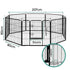 i.Pet 8 Panel Pet Dog Playpen Puppy Exercise Cage Enclosure Fence Play