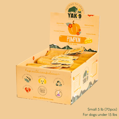 Pumpkin Yak Chews for Dogs