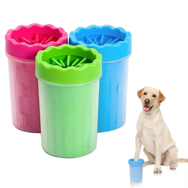Pet Paw Cleaning Cup – Portable Silicone Dog & Cat Foot Washer | Removable Mud Cleaner (S/L/XL Sizes)