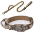 Durable Nylon Dog Collar with Reflective Leash Set