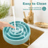 Pet Dog Slow Feeder Bowl Fun Non Slip Anti-Gulping Slower Food Feeding Dishes Eco Dog Bowl for Small Medium Large Dogs Puppy
