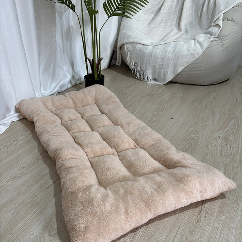 Large Dog Bed Mat – Double-Sided Warm Sleeping Pad