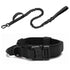 Durable Nylon Dog Collar with Reflective Leash Set