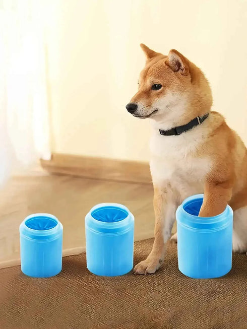 Portable Pet Paw Cleaner Cup – Pupmate Dog Paw Cleaner & Cat Foot Washing Tool