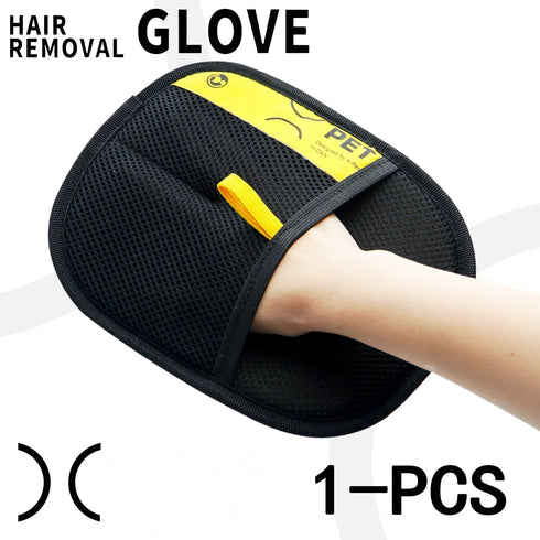Pet Hair Remover Glove – Reusable Grooming Mitt with Lint Brush