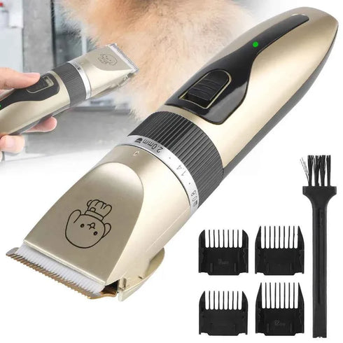 Cordless Pet Hair Clipper Set – Pro Dog & Cat Grooming Kit