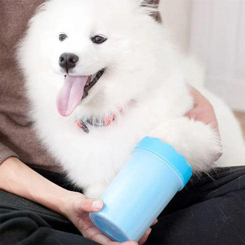 Pet Paw Cleaning Cup – Portable Silicone Dog & Cat Foot Washer | Removable Mud Cleaner (S/L/XL Sizes)
