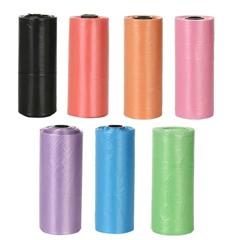 5/10 Rolls Dog Poop Bag Pet Poop Bags Dog Cat Waste Pick Up Clean Bag For Puppy Dogs Random Color Outdoor Pet Supplies