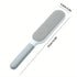 Double-sided Pet Hair Removal Brush - 1pc Reusable Lint Brush - Manual Electrostatic Sticky Lint Pet Hair Dust Brush for Clothin