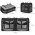 Wakytu Two-in-One Foldable Cat and Dog Carrier | Double Pet Transportation Bag