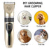 Cordless Pet Hair Clipper Set – Pro Dog & Cat Grooming Kit