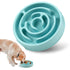 Pet Dog Slow Feeder Bowl Fun Non Slip Anti-Gulping Slower Food Feeding Dishes Eco Dog Bowl for Small Medium Large Dogs Puppy