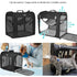 Wakytu Two-in-One Foldable Cat and Dog Carrier | Double Pet Transportation Bag