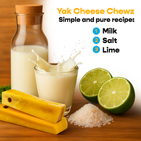 4 Pack Small Yak Cheese - Refill Pack