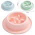 Pet Slow Eating Feeder Dog Feeding Food Bowls Anti-Chocking Dog Bowl Interactive Puppy Food Plate Dishes