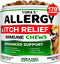 Dog Allergy Relief Chews 170 Count Itchy Skin Relief