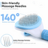 Self-Cleaning Pet Slicker Brush for Dogs, Cats & Rabbits
