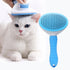 Self-Cleaning Pet Slicker Brush for Dogs, Cats & Rabbits