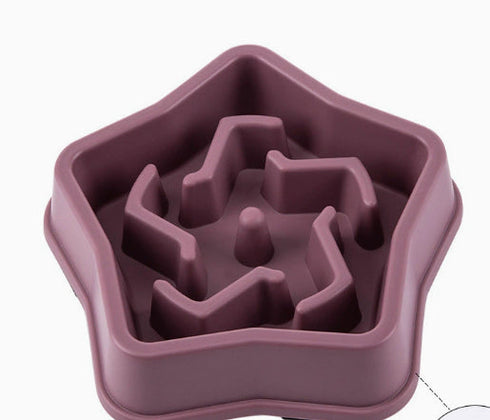 Pet Slow Feeding Bowl Dog Bowl Anti-choke Anti-skid