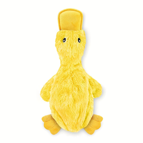 Best Pet Supplies Dog Toys For Small Medium And Large Breeds Cute No-Stuffed And Stuffed Duck With Soft Squeaky Fun For Indoor Puppies And Premium Puppies Plush No Mess Chewing And Playing