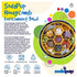 Honeycomb eBowl Deep Slow Feeder Dog Bowl for Enrichment | USA Made