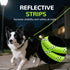 YALAVA Dog Leash 4FT Heavy Duty Reflective Nylon Rope Blue Padded Handle