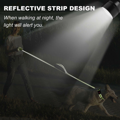 Htnlbqy Dog Leash Large Nylon Reinforced Reflective 5FT Bright Green