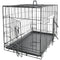 Paws & Pals Double Door Wire Dog Crate with Tray