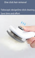 Pet Hair Removal Brush | Slicker Grooming Comb for Dogs and Cats