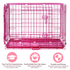 24-42" Pink Wire Dog Crate RED24-42