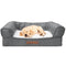 Premium Sofa-Style Orthopedic Pet Bed
