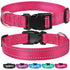 Reflective Nylon Dog Collar | Adjustable Safety Strap for Small and Medium Dogs