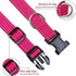 Reflective Nylon Dog Collar | Adjustable Safety Strap for Small and Medium Dogs