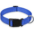 Reflective Nylon Dog Collar | Adjustable Safety Strap for Small and Medium Dogs