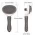 Self Cleaning Slicker Brush Suitable for Pets with Long or Short Hair