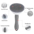 Self Cleaning Slicker Brush Suitable for Pets with Long or Short Hair