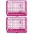 24-42" Pink Wire Dog Crate RED24-42